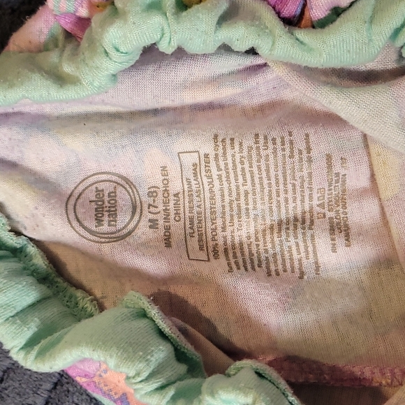 PJ (wonder nation) girls shorts size M 7-8 - Picture 3 of 3